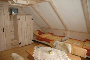 Sypialnia w domku Ski-House