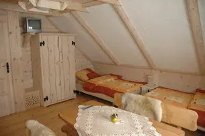 Sypialnia w domu Ski-House