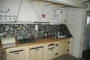 Kuchnia w domu Ski-House